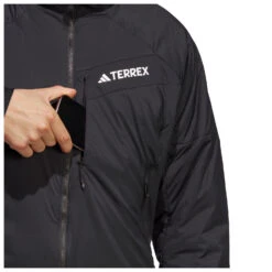 Adidas TERREX Terrex Techrock Prima Hooded Jacket - Synthetisch Jack -Winterkleding Winkel adidas terrex terrex techrock prima hooded jacket synthetisch jack detail 6