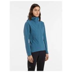 Arc'teryx Women's Gamma Lightweight Hoody - Softshelljack -Winterkleding Winkel arcteryx womens gamma lightweight hoody softshelljack detail 2