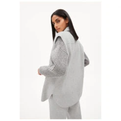 Armedangels Women's Almaraa Sleeveless - Wollen Bodywarmer -Winterkleding Winkel armedangels womens almaraa sleeveless wollen bodywarmer detail 4