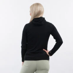 Bergans Women's Ulstein Wool Hood Jacket - Wollen Vest 12 Bergans Women's Ulstein Wool Hood Jacket - Wollen Vest -Winterkleding Winkel bergans womens ulstein wool hood jacket wollen vest detail 2