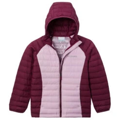 Columbia Girls Powder Lite Hooded Jacket - Synthetisch Jack