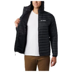 Columbia Powder Pass Hooded Jacket - Synthetisch Jack -Winterkleding Winkel columbia powder pass hooded jacket synthetisch jack detail 5