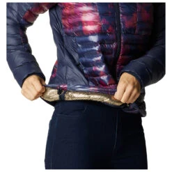 Columbia Women's Labyrinth Loop Hooded Jacket - Synthetisch Jack -Winterkleding Winkel columbia womens labyrinth loop hooded jacket synthetisch jack detail 5