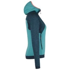 Dynafit Women's Tour Wool Thermal Hoody - Isolatiejack -Winterkleding Winkel dynafit womens tour wool thermal hoody isolatiejack detail 3
