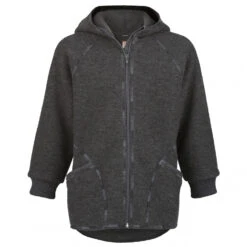 Engel Baby-Jacke Mit Kapuze Und Reißverschluß - Wollen Vest