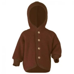 Engel Kinder Kapuzenjacke Mit Holzknöpfen - Wollen Vest -Winterkleding Winkel engel kinder kapuzenjacke mit holzknoepfen wollen vest 4