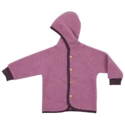 Engel Kinder Kapuzenjacke Mit Holzknöpfen - Wollen Vest -Winterkleding Winkel engel kinder kapuzenjacke mit holzknoepfen wollen vest 8