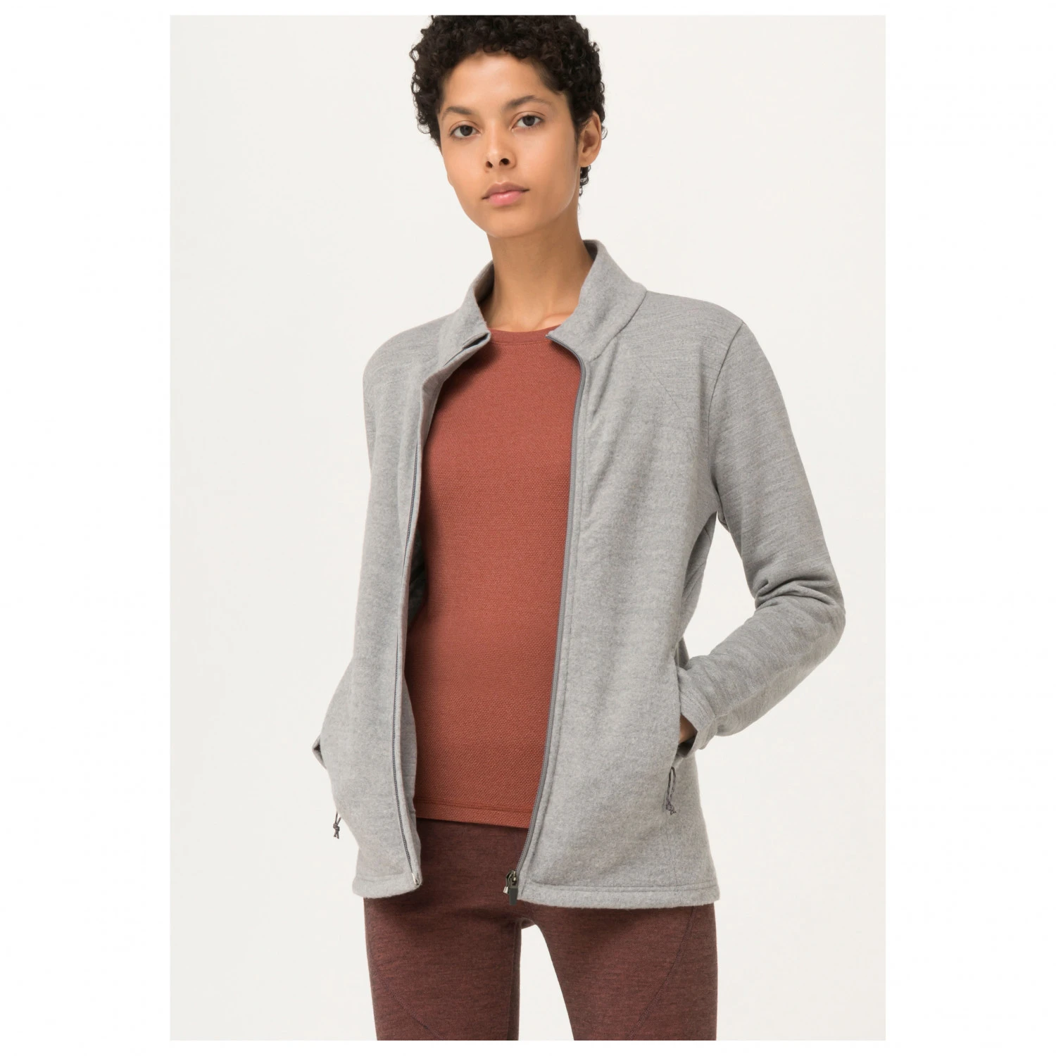 Women's Licht Wollen Fleecevest - Fleecevest 4 Women's Licht Wollen Fleecevest - Fleecevest - Afbeelding 2