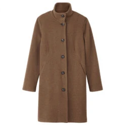 Women's Wollen Mantel Fleece - Wollen Parka -Winterkleding Winkel hessnatur womens wollen mantel fleece wollen parka 2