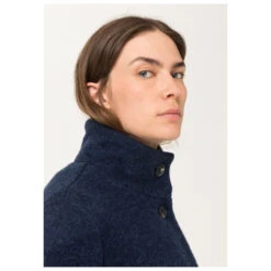 Women's Wollen Mantel Fleece - Wollen Parka -Winterkleding Winkel hessnatur womens wollen mantel fleece wollen parka detail 5