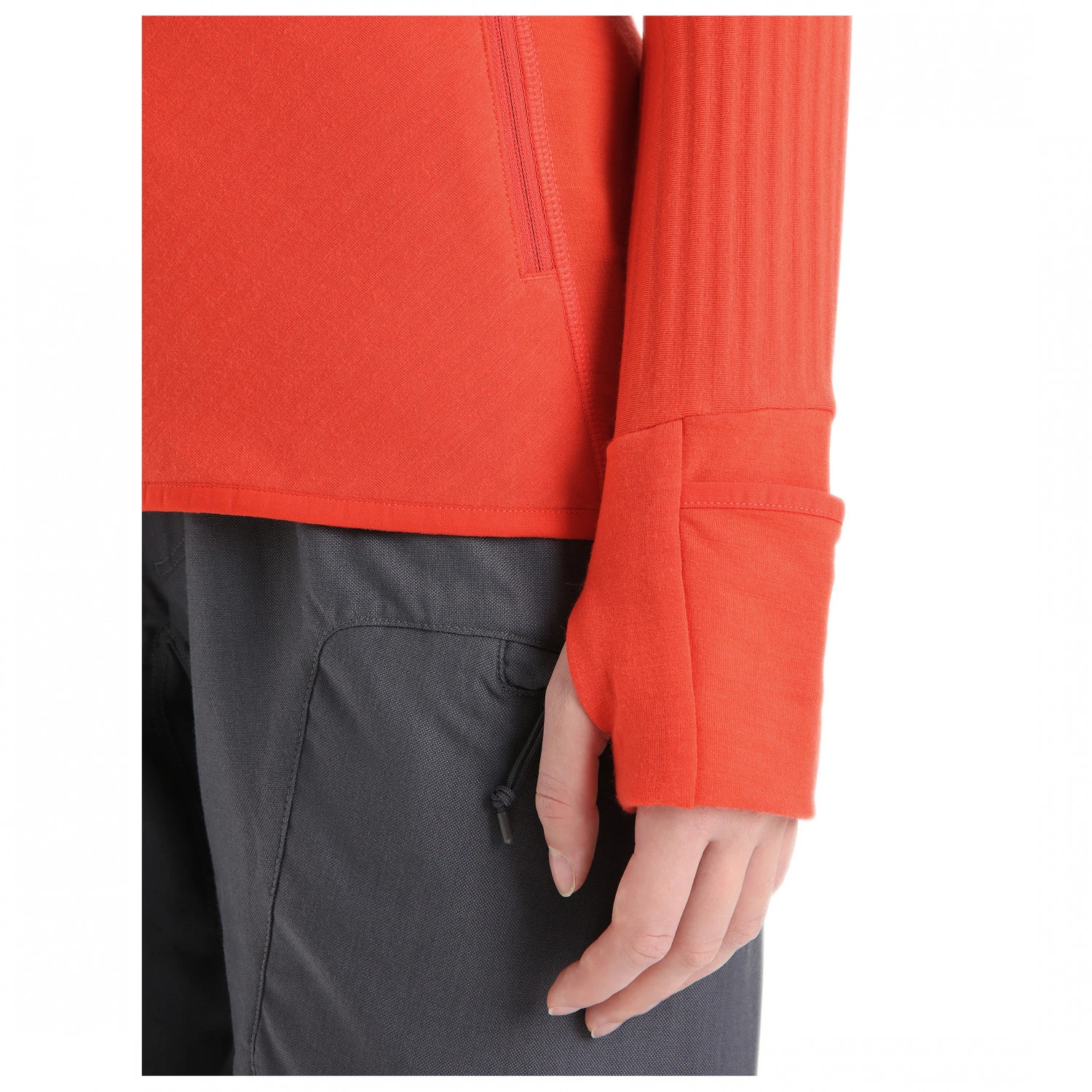 Icebreaker Women's Descender L/S Zip - Fleecevest 7 Icebreaker Women's Descender L/S Zip - Fleecevest - Afbeelding 5