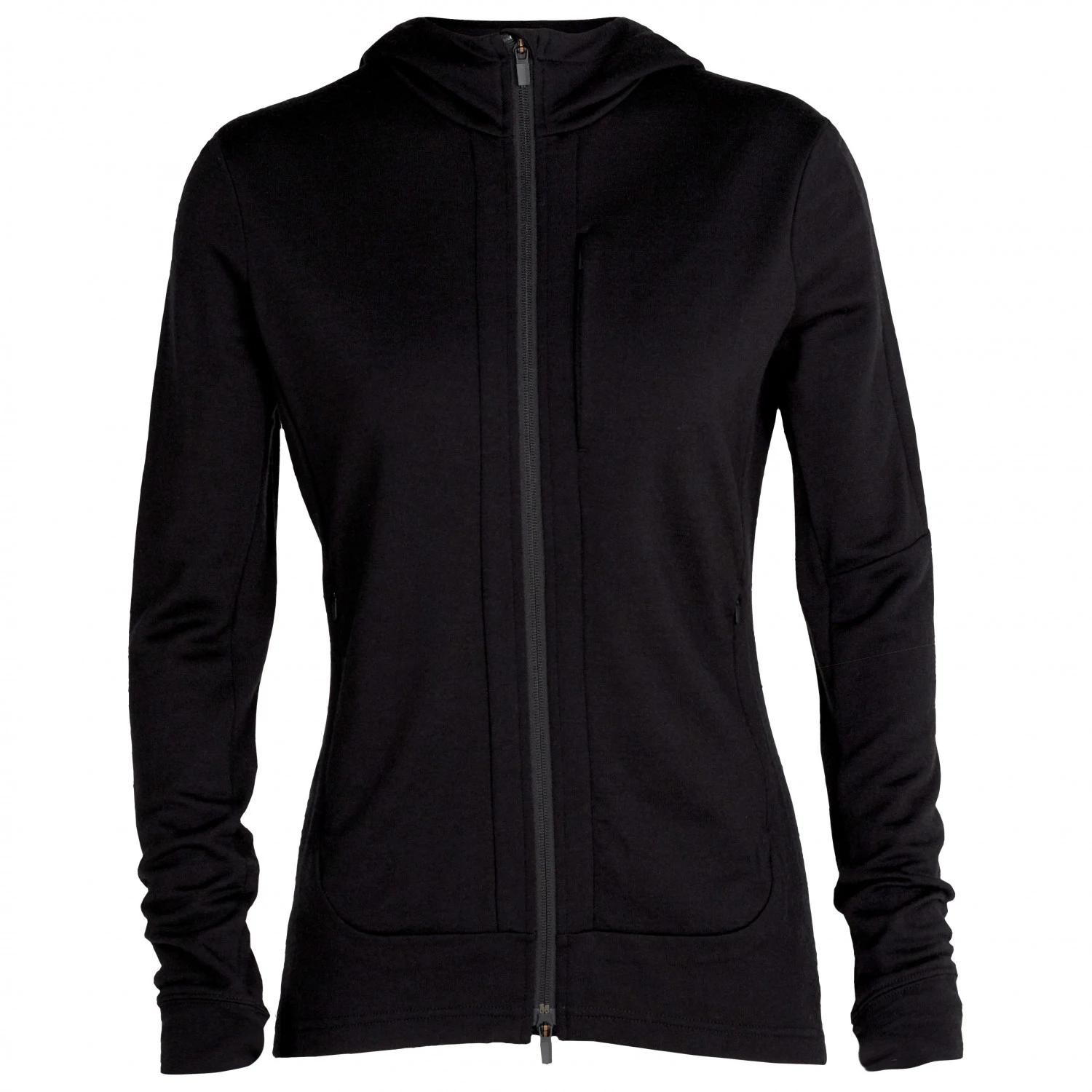 Icebreaker Women's Quantum III L/S Zip Hood - Merinovest 6 Icebreaker Women's Quantum III L/S Zip Hood - Merinovest - Afbeelding 4