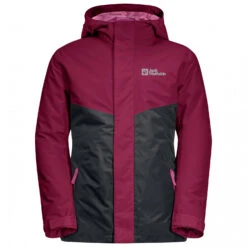 Jack Wolfskin Kid's Rebel Rock 3in1 Jacket - 3-in-1-jas -Winterkleding Winkel jack wolfskin kids rebel rock 3in1 jacket 3 in 1 jas 2