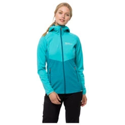 Jack Wolfskin Women's Go Hike Softshell - Softshelljack -Winterkleding Winkel jack wolfskin womens go hike softshell softshelljack detail 3