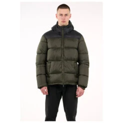 Thermore Puffer Color Blocked Jacket Thermo Active - Synthetisch Jack -Winterkleding Winkel knowledgecotton apparel thermore puffer color blocked jacket thermo active synthetisch jack detail 3