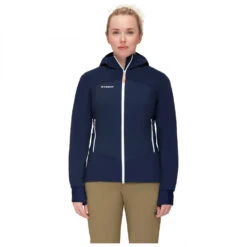 Mammut Women's Taiss Insulation Hybrid Hooded Jacket - Synthetisch Jack -Winterkleding Winkel mammut womens taiss insulation hybrid hooded jacket synthetisch jack detail 2