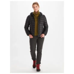 Marmot Women's Highlander Hoody - Donsjack 20 Marmot Women's Highlander Hoody - Donsjack -Winterkleding Winkel marmot womens highlander hoody donsjack detail 7