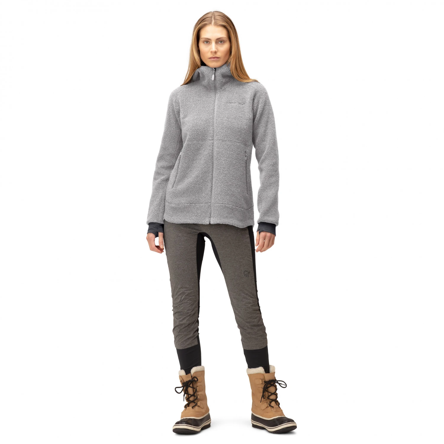 Women's Norrøna Warmwool3 Hood - Vrijetijdsjack 7 Women's Norrøna Warmwool3 Hood - Vrijetijdsjack - Afbeelding 5