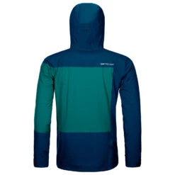 Ortovox 3L Deep Shell Jacket - Ski-jas 21 Ortovox 3L Deep Shell Jacket - Ski-jas -Winterkleding Winkel ortovox 3l deep shell jacket ski jas detail 2