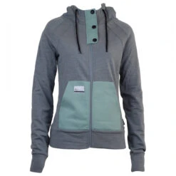 Women's Zip Hoodie Jacket Alpine Aloha - Merinohoodie -Winterkleding Winkel pallyhi womens zip hoodie jacket alpine aloha merinohoodie