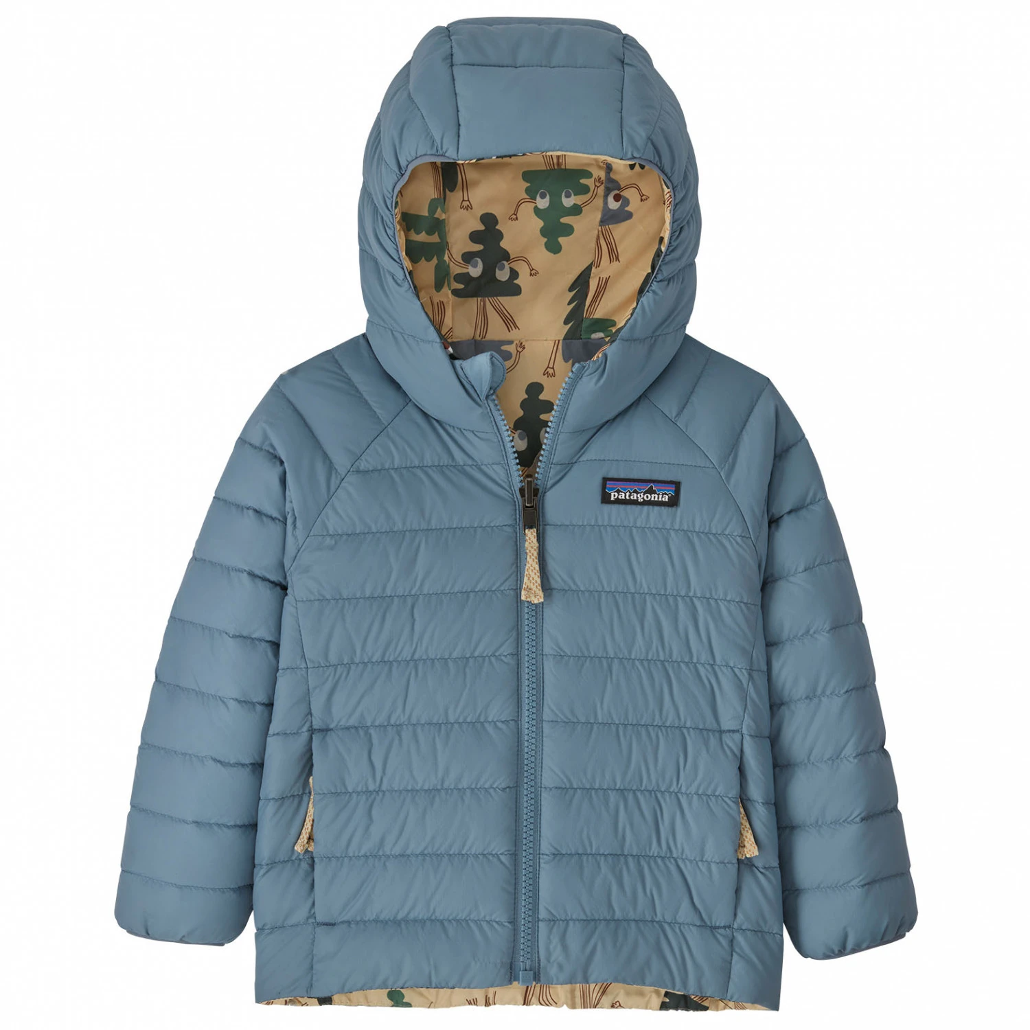 Patagonia Baby's Reversible Down Sweater Hoody - Donsjack 4 Patagonia Baby's Reversible Down Sweater Hoody - Donsjack - Afbeelding 2