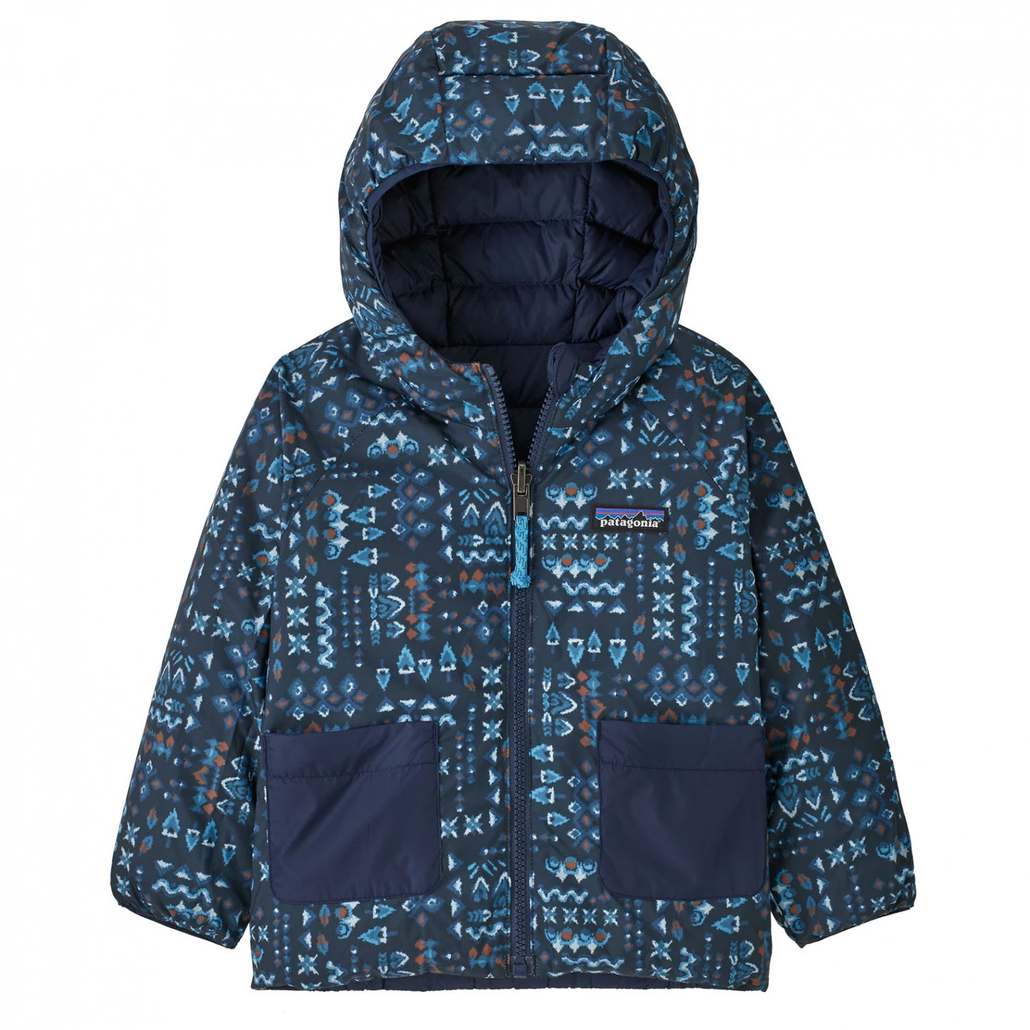 Patagonia Baby's Reversible Down Sweater Hoody - Donsjack 6 Patagonia Baby's Reversible Down Sweater Hoody - Donsjack - Afbeelding 4