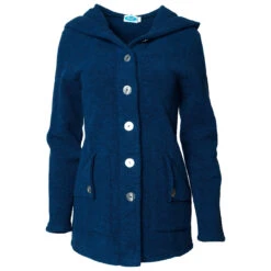 Women's Wollfleecekapuzenjacke Mona - Merinovest