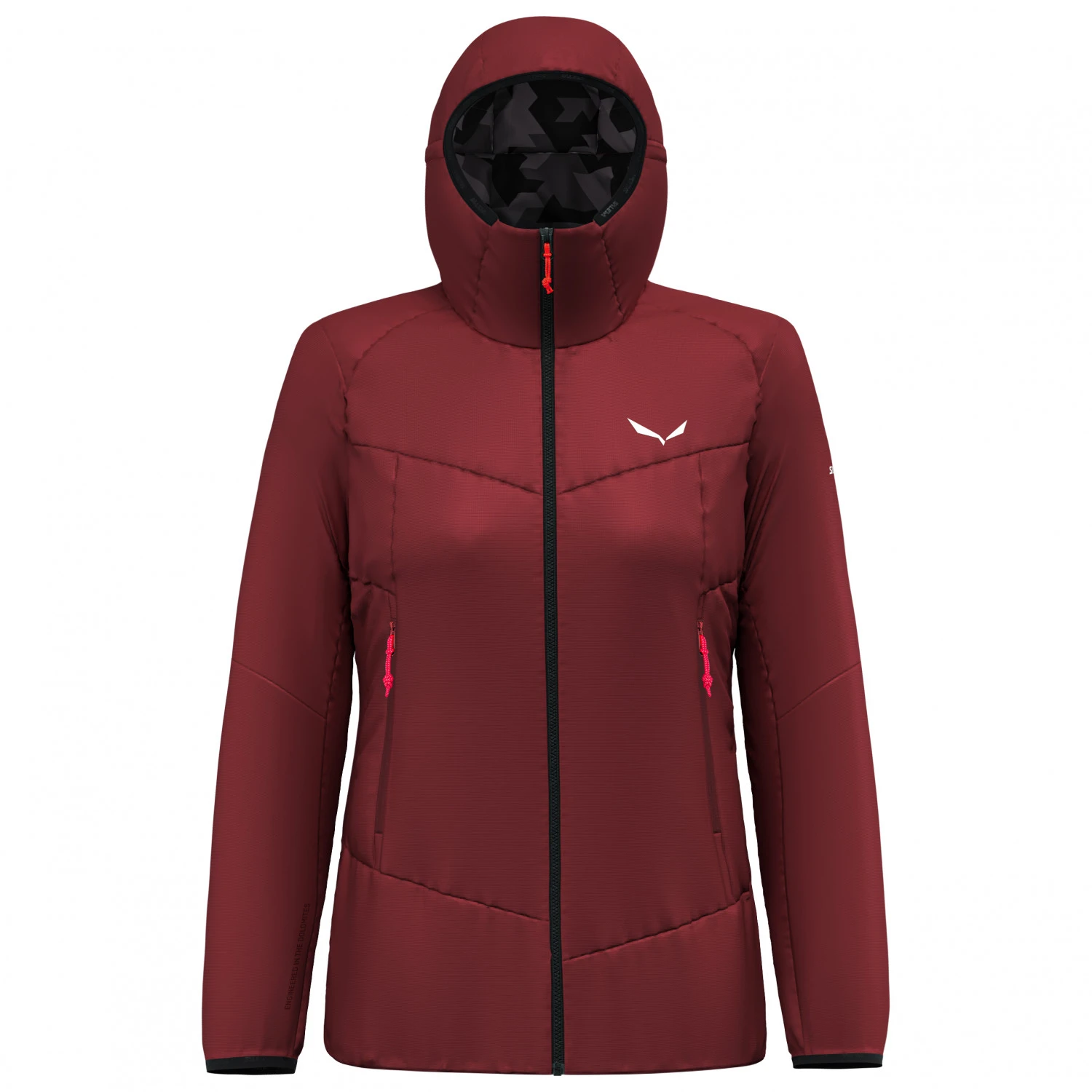 SALEWA Women's Ortles TWR Stretch Hood Jacket - Softshelljack 4 SALEWA Women's Ortles TWR Stretch Hood Jacket - Softshelljack - Afbeelding 2