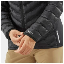 Salomon Women's Outline Primaloft Hoody - Synthetisch Jack -Winterkleding Winkel salomon womens outline primaloft hoody synthetisch jack detail 4