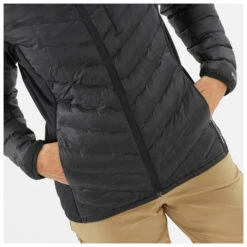 Salomon Women's Outline Primaloft Hoody - Synthetisch Jack -Winterkleding Winkel salomon womens outline primaloft hoody synthetisch jack detail 7