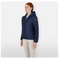SAVE THE DUCK Women's Dizy Hooded Jacket - Synthetisch Jack 17 SAVE THE DUCK Women's Dizy Hooded Jacket - Synthetisch Jack -Winterkleding Winkel save the duck womens dizy hooded jacket synthetisch jack detail 3