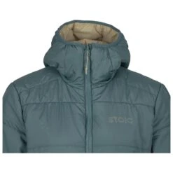 Stoic Women's MountainWool StorboSt. Padded Hoody - Synthetisch Jack -Winterkleding Winkel stoic womens mountainwool storbost padded hoody synthetisch jack detail 5