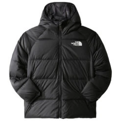 The North Face Boy's Printed Revrs North Down Hooded Jacket - Donsjack -Winterkleding Winkel the north face boys printed revrs north down hooded jacket donsjack 1