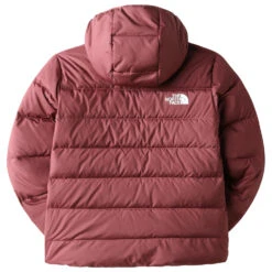 The North Face Girl's Reversible North Down Hooded Jacket - Donsjack 9 The North Face Girl's Reversible North Down Hooded Jacket - Donsjack -Winterkleding Winkel the north face girls reversible north down hooded jacket donsjack detail 2