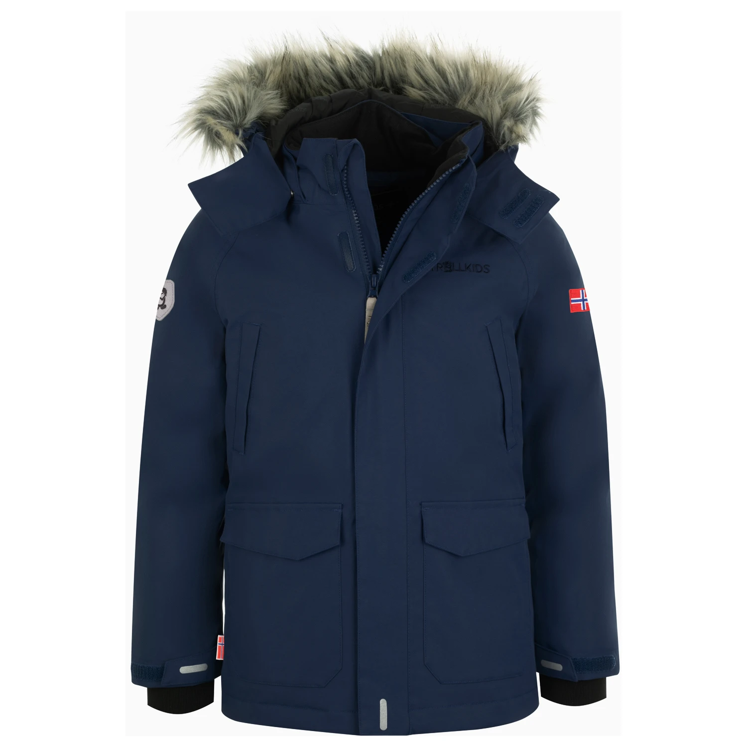TROLLKIDS Kid's Spitsbergen Jacket - Parka 4 TROLLKIDS Kid's Spitsbergen Jacket - Parka - Afbeelding 2