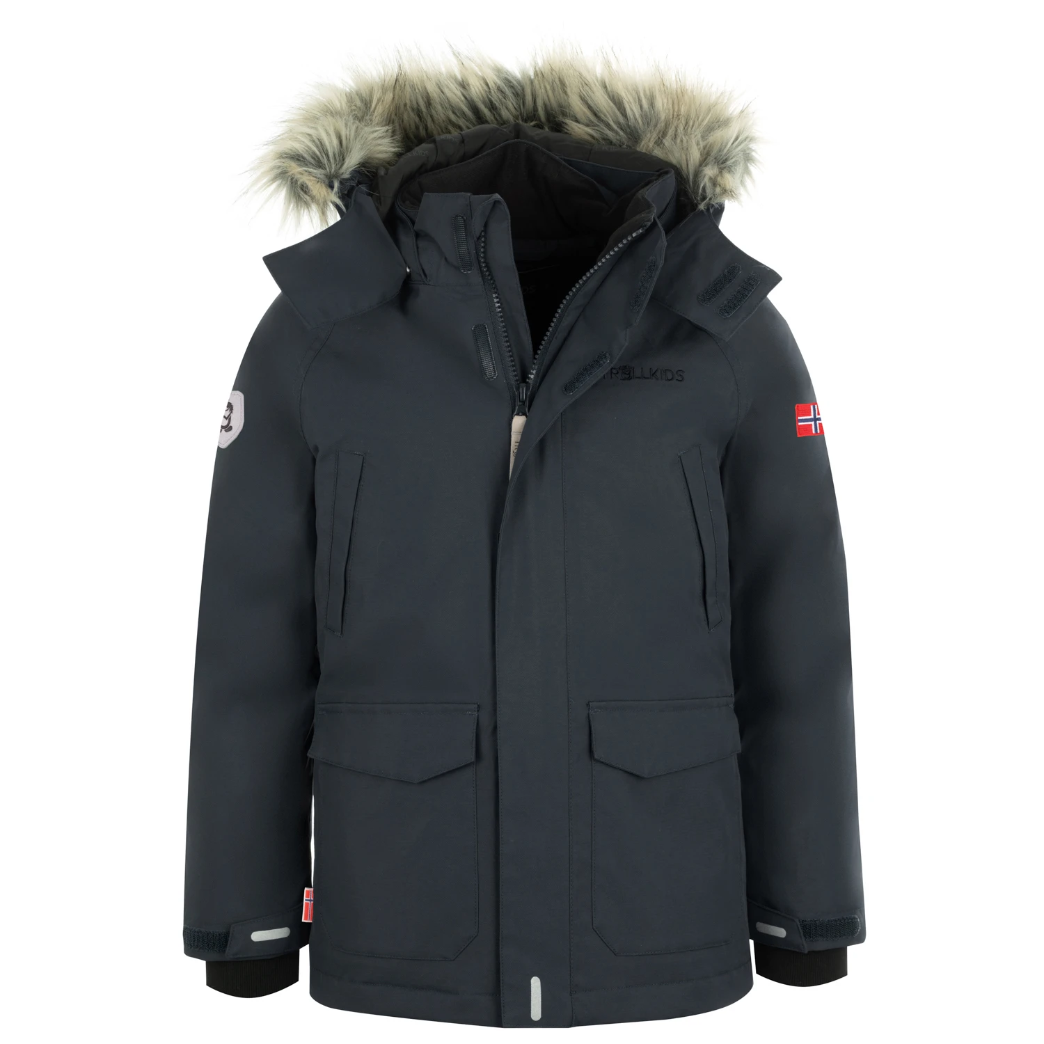 TROLLKIDS Kid's Spitsbergen Jacket - Parka 6 TROLLKIDS Kid's Spitsbergen Jacket - Parka - Afbeelding 4