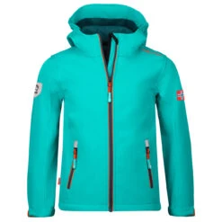 TROLLKIDS Kid's Trollfjord Jacket - Softshelljack -Winterkleding Winkel trollkids kids trollfjord jacket softshelljack 6